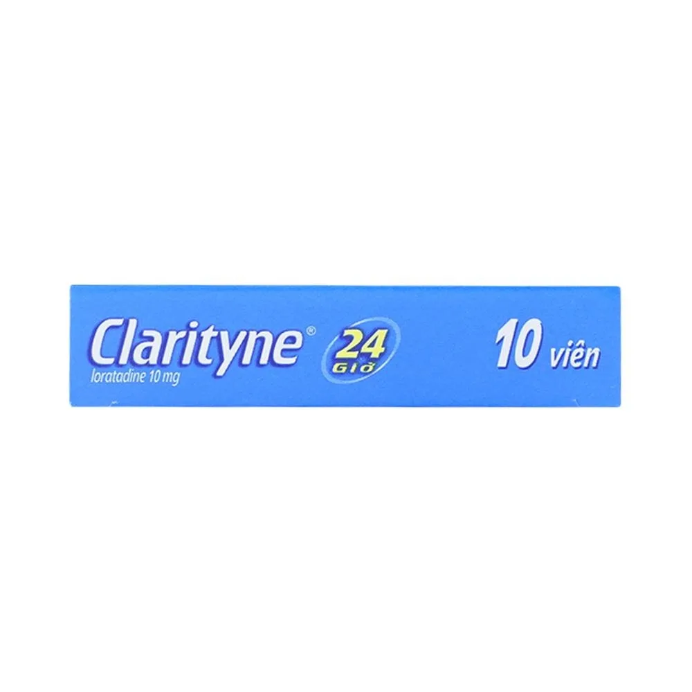 Hình ảnh Thuốc Clarityne MSD giảm triệu chứng dị ứng (1 vỉ x 10 viên)