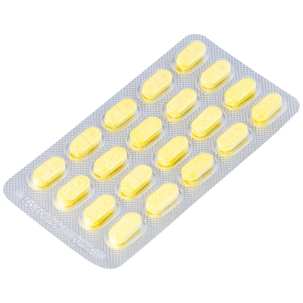 Hình ảnh Thuốc Clorpheniramin 4mg Khapharco điều trị triệu chứng viêm mũi dị ứng theo mùa, quanh năm và mày đay (10 vỉ x 20 viên)