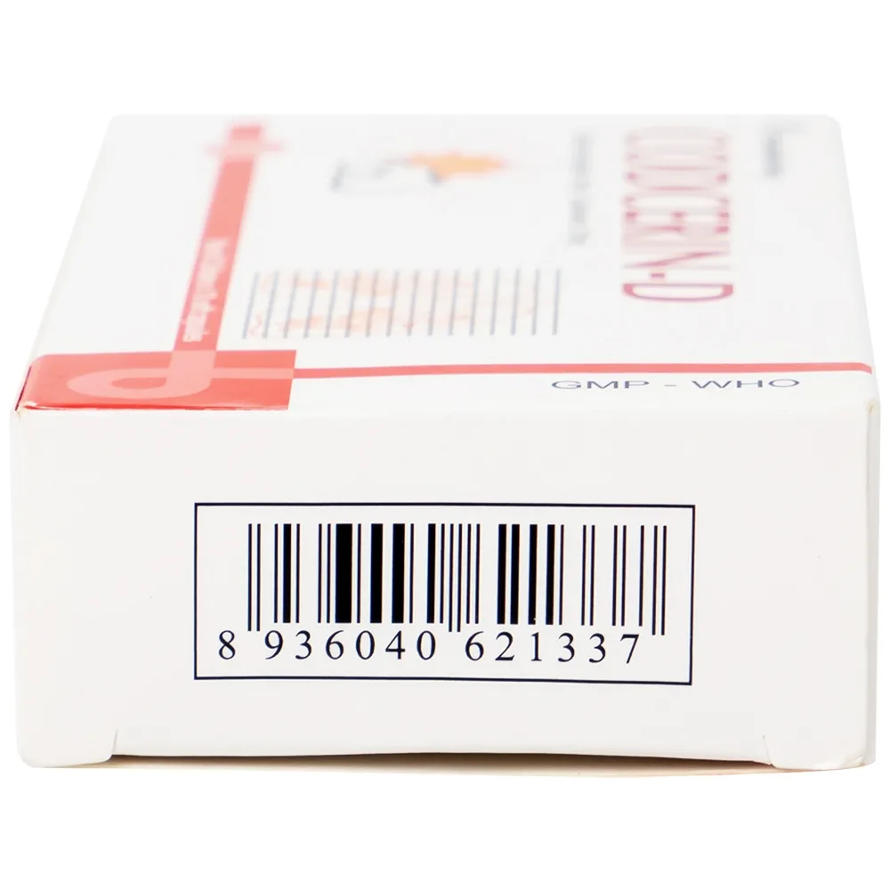 Hình ảnh Thuốc CODCERIN-D Trường Thọ điều trị triệu chứng ho khan, ho có đờm, ho do dị ứng (2 vỉ x 10 viên)