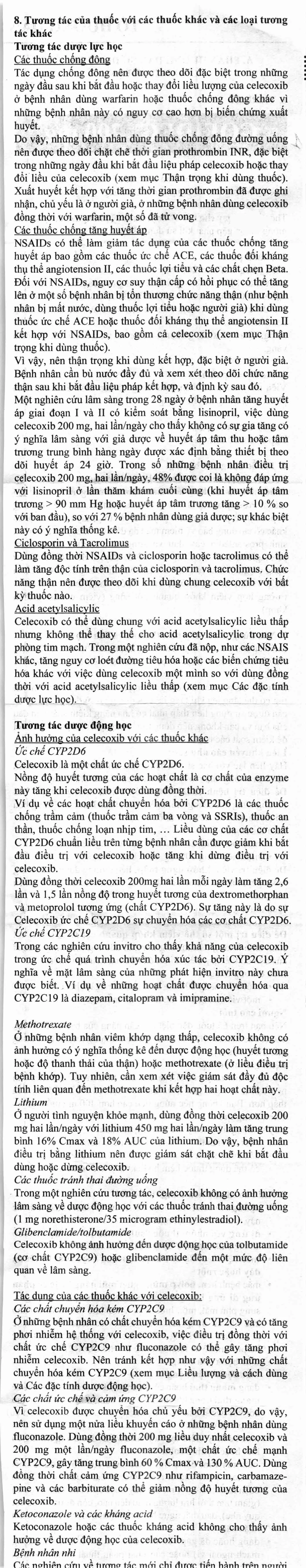 Hình ảnh Thuốc Cofidec 200mg Sandoz giảm đau và giảm sưng mô mềm trong bệnh thoái hóa khớp (2 vỉ x 10 viên)