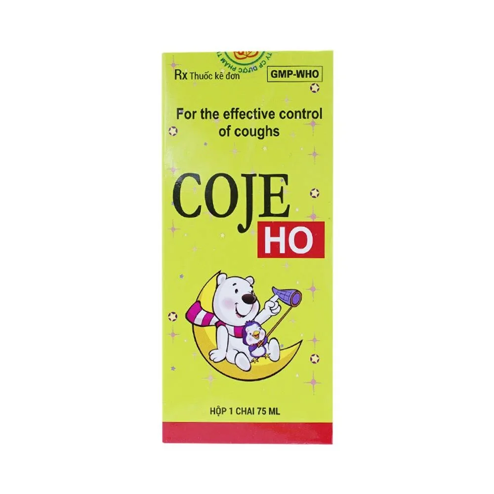 Hình ảnh Siro Coje Ho TW3 giảm các triệu chứng ho (75ml)