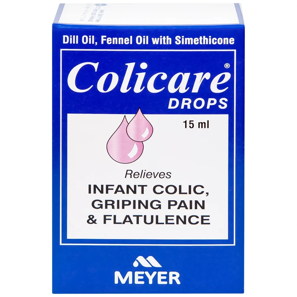 Hình ảnh Nhũ tương Colicare Meyer điều trị các triệu chứng đầy bụng, chướng bụng (15ml)