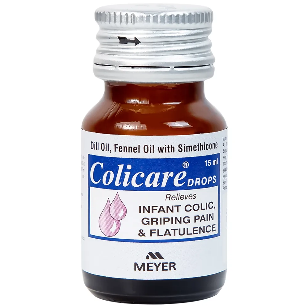 Hình ảnh Nhũ tương Colicare Meyer điều trị các triệu chứng đầy bụng, chướng bụng (15ml)