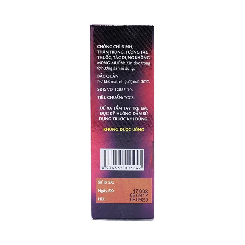 Hình ảnh Cồn xoa bóp OPC hỗ trợ giảm nhức mỏi, thấp khớp, bong gân (50ml)