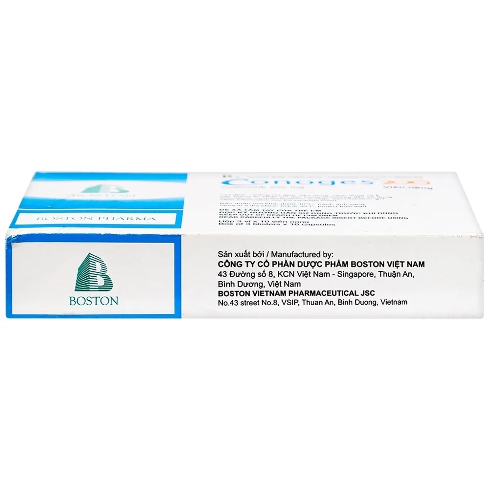 Hình ảnh Thuốc Conoges 200 Boston điều trị triệu chứng viêm xương khớp, viêm khớp dạng thấp (30 viên)