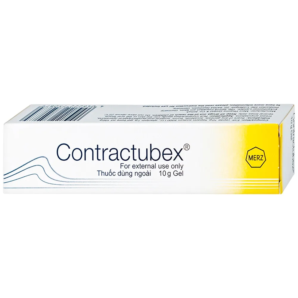Hình ảnh Gel Contractubex Merz điều trị sẹo lồi, sẹo phì đại (10g)