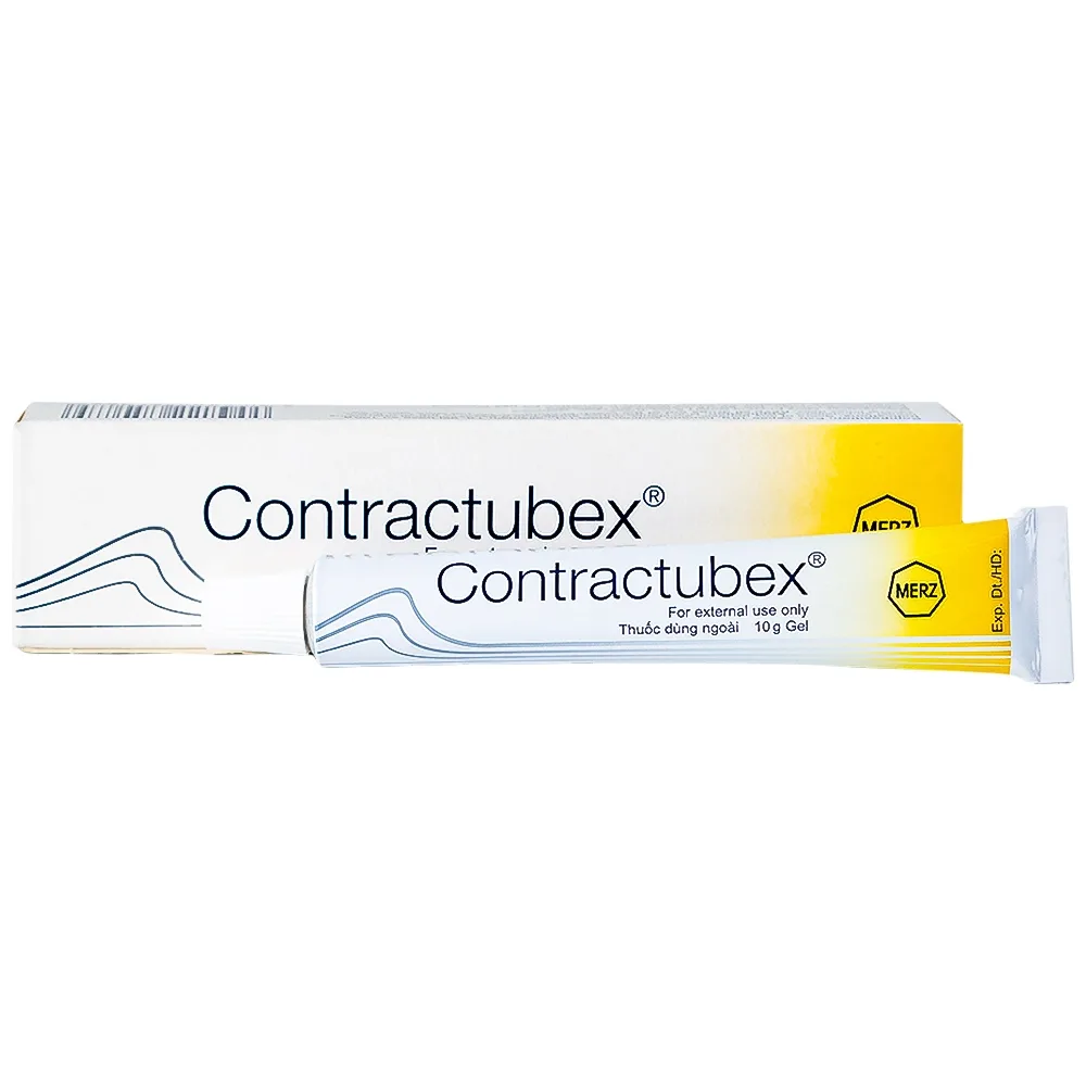 Hình ảnh Gel Contractubex Merz điều trị sẹo lồi, sẹo phì đại (10g)
