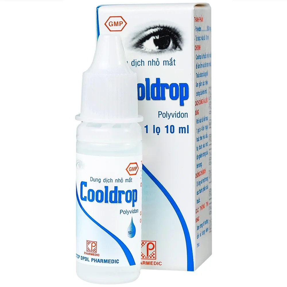 Hình ảnh Thuốc nhỏ mắt Coodrop Pharmedic làm ẩm, bôi trơn mắt, giảm triệu chứng khô mắt (10ml)