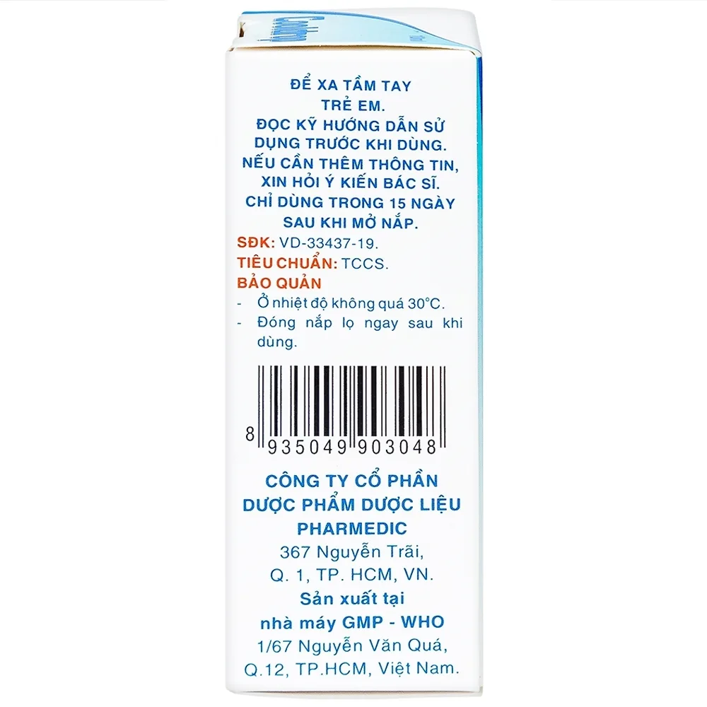 Hình ảnh Thuốc nhỏ mắt Coodrop Pharmedic làm ẩm, bôi trơn mắt, giảm triệu chứng khô mắt (10ml)