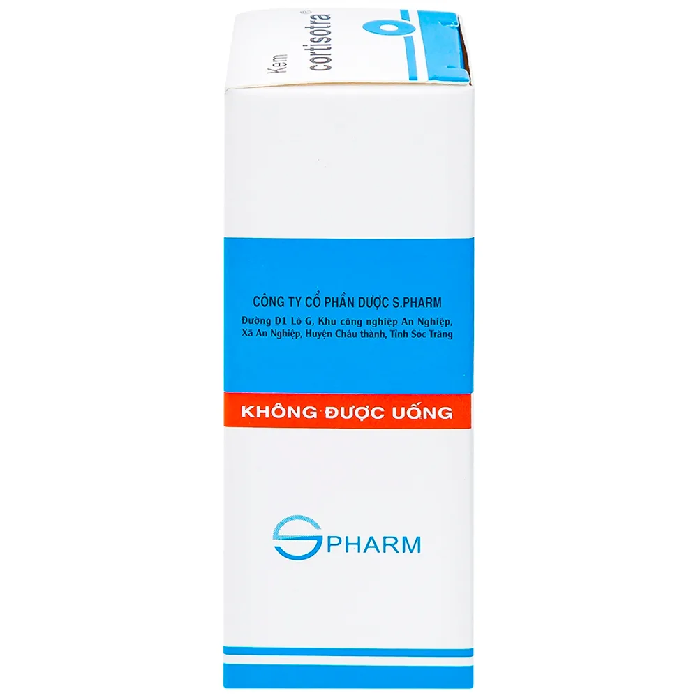 Hình ảnh Kem Cortisotra S.Pharm điều trị ngứa do dị ứng, nổi mẩn, mụn trứng cá (8g)