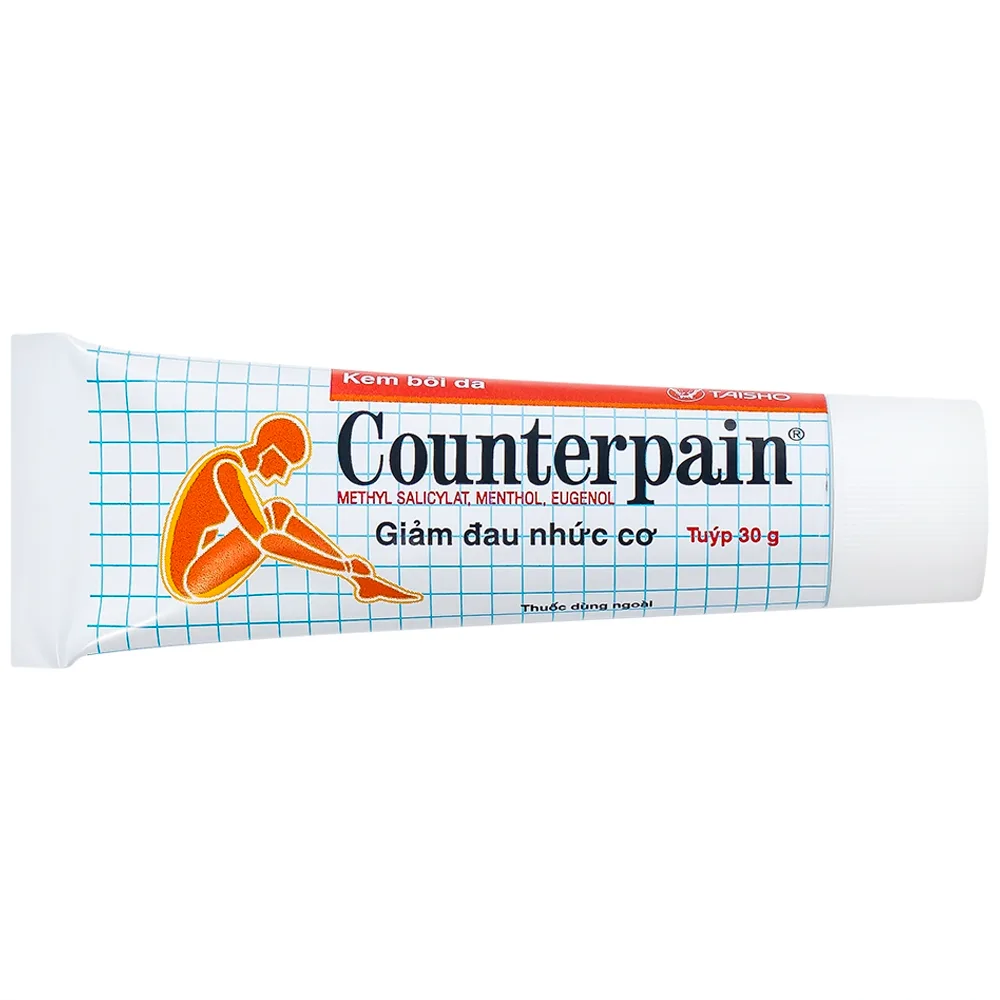Hình ảnh Kem bôi da Counterpain DHG giảm đau cơ, đau do bệnh thấp khớp, bong gân (30g)