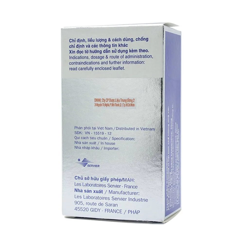 Hình ảnh Thuốc Daflon 500mg Servier điều trị các triệu chứng liên quan đến suy giảm tĩnh mạch bạch huyết và trĩ cấp (60 viên)