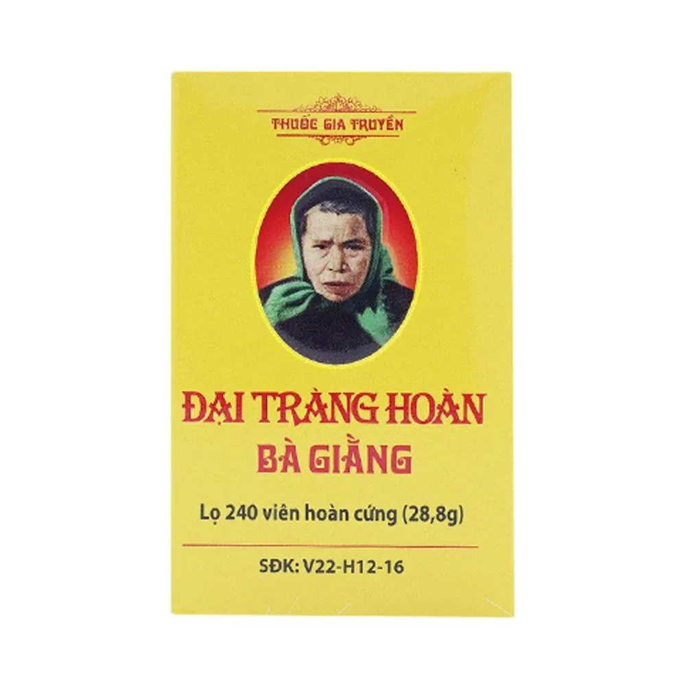 Hình ảnh Thuốc Đại Tràng Hoàn Bà Giằng điều trị viêm đại tràng cấp và mãn tính (240 viên)