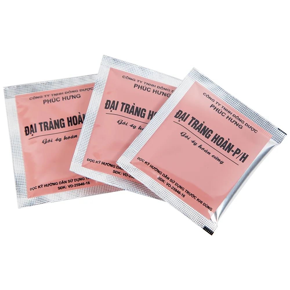 Hình ảnh Thuốc Đại Tràng Hoàn-P/H điều trị viêm đại tràng cấp và mãn tính (10 gói x 4g)