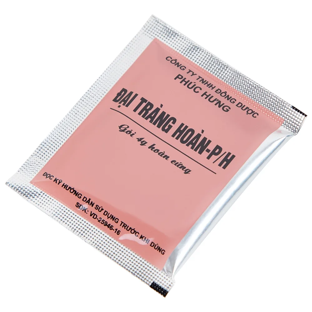 Hình ảnh Thuốc Đại Tràng Hoàn-P/H điều trị viêm đại tràng cấp và mãn tính (10 gói x 4g)