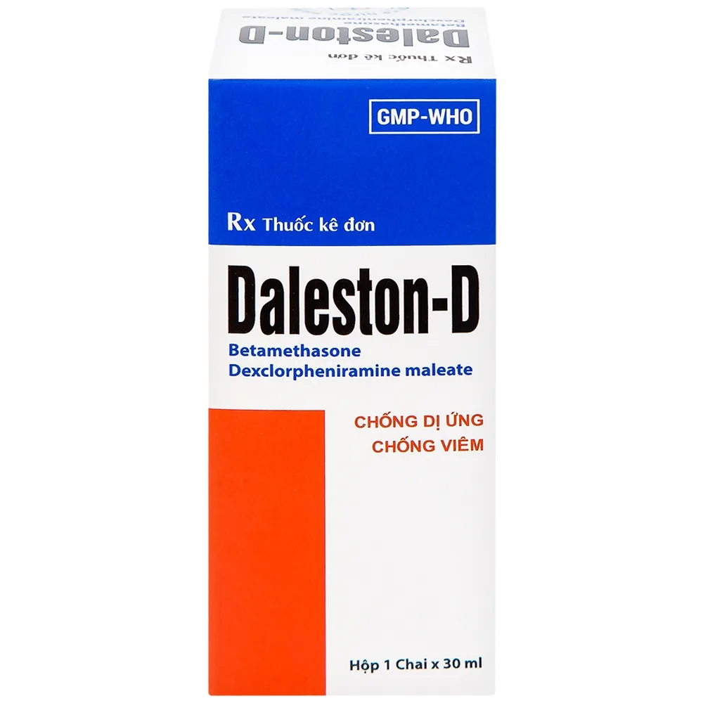 Hình ảnh Siro Daleston-D TW3 chống dị ứng, chống viêm (30ml)