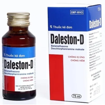Hình ảnh Siro Daleston-D TW3 chống dị ứng, chống viêm (75ml)