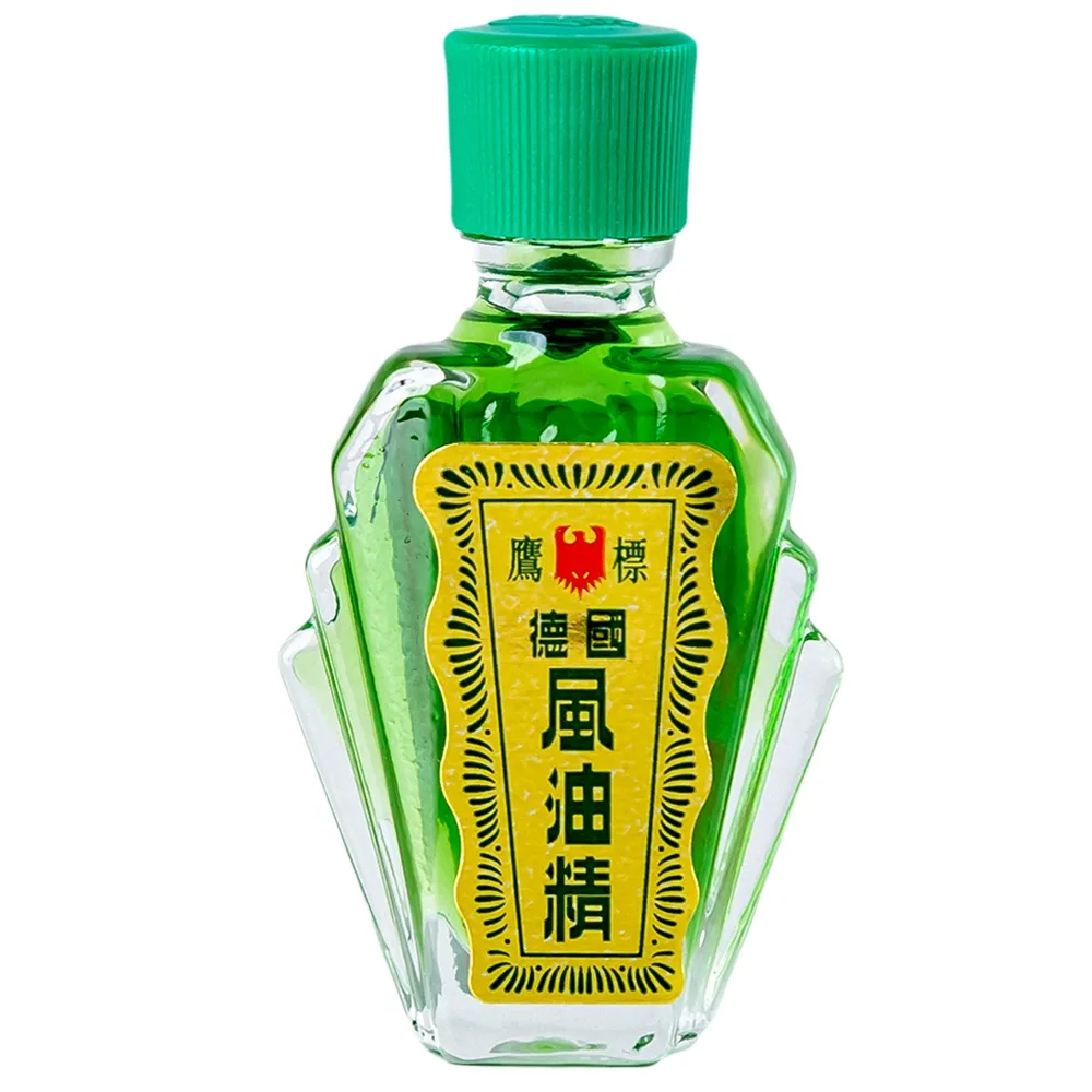 Hình ảnh Dầu gió xanh Con Ó Eagle Brand Medicated Oil giảm nhức đầu, cảm cúm, đau lưng, viêm khớp (12 chai x 3ml)