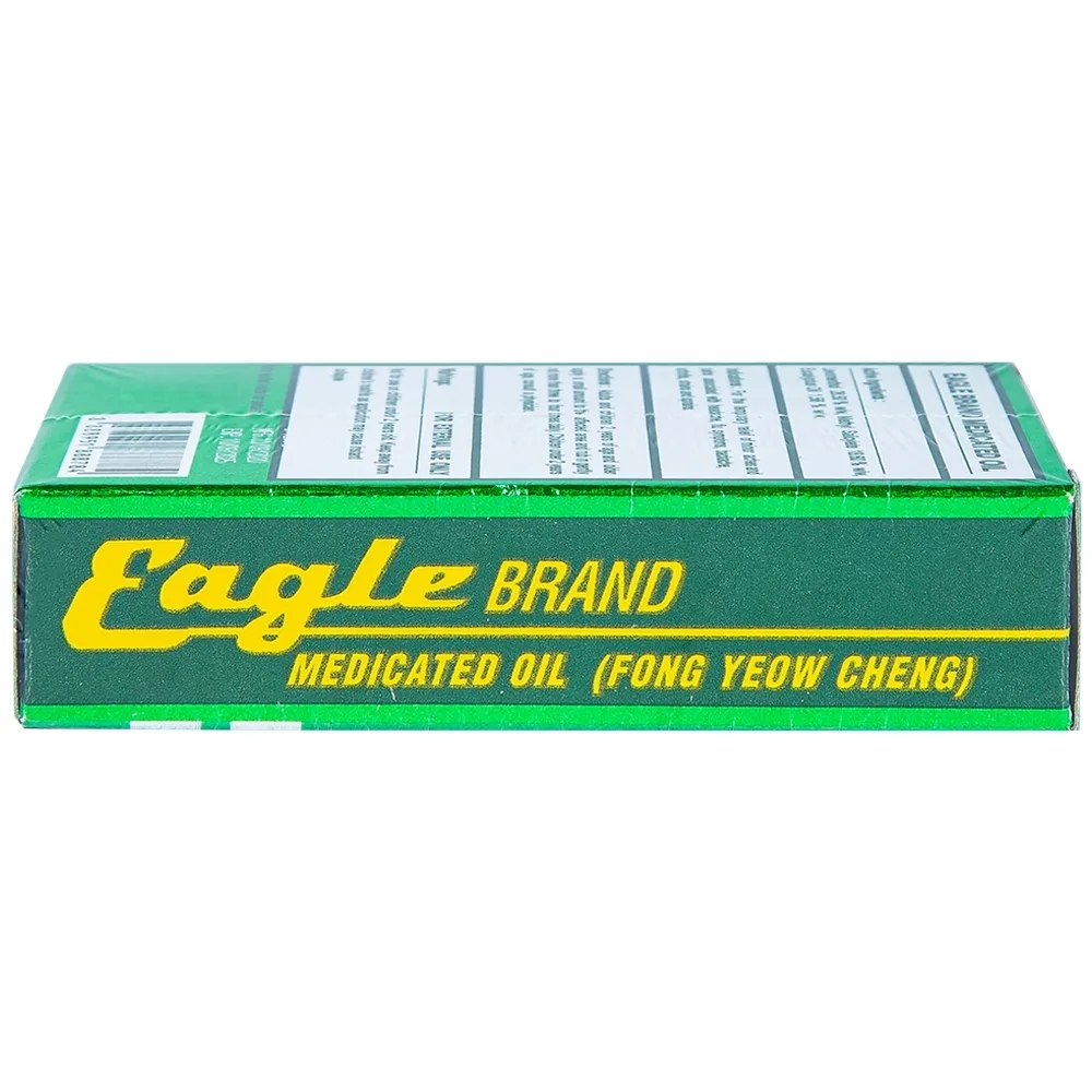 Hình ảnh Dầu gió xanh Con Ó Eagle Brand Medicated Oil giảm nhức đầu, cảm cúm, đau lưng, viêm khớp (12 chai x 12ml)