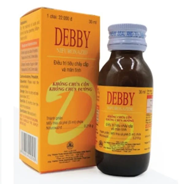 Hình ảnh Dung dịch Debby Thai Nakorn Patana điều trị tiêu chảy cấp và mạn tính (30ml)