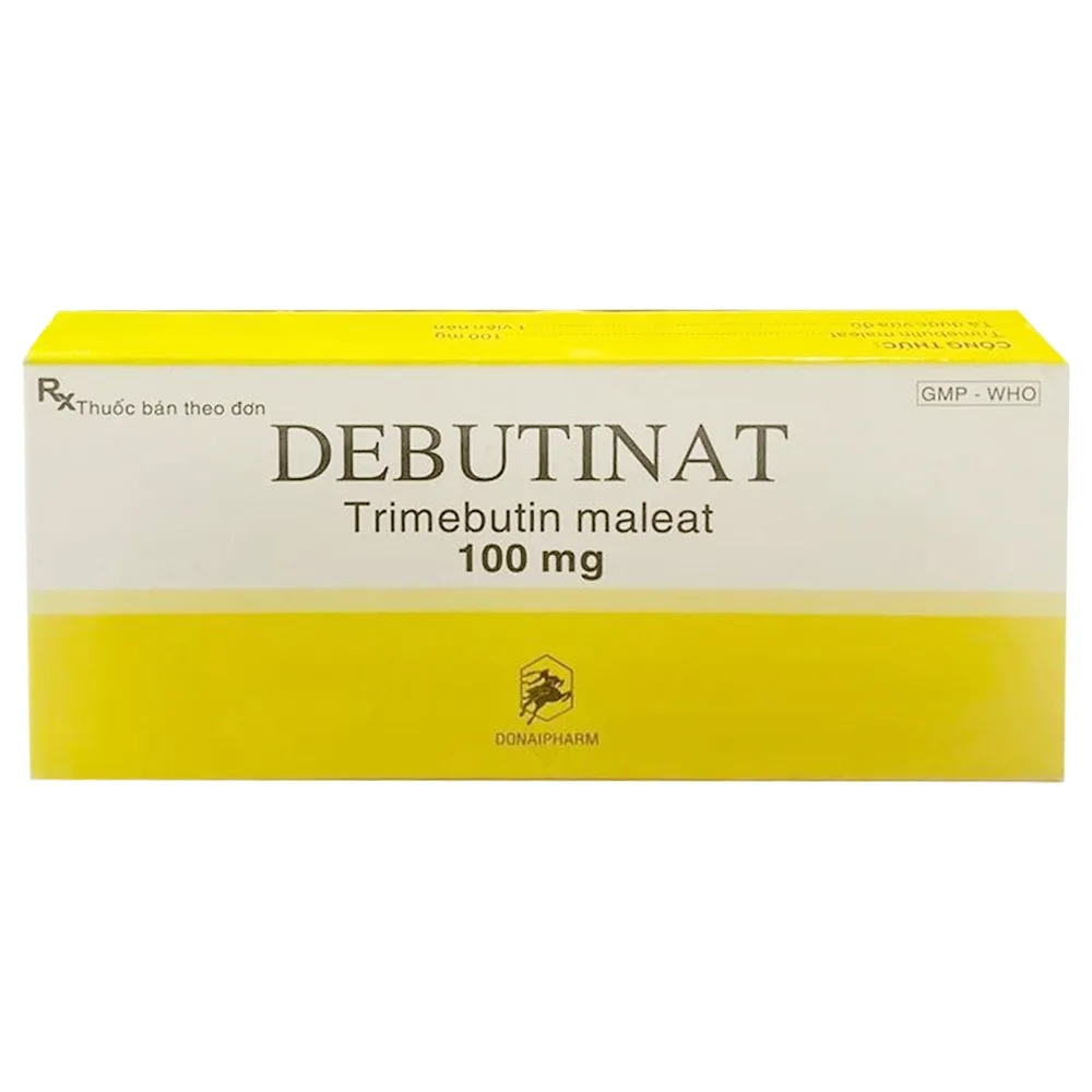 Hình ảnh Thuốc Debutinat 100mg Donaipharm điều trị rối loạn tiêu hóa (2 vỉ x 10 viên)
