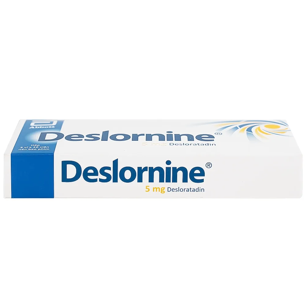 Hình ảnh Thuốc Deslornine Abbott 5mg Làm giảm các triệu chứng của viêm mũi dị ứng (3 vỉ x 10 viên)