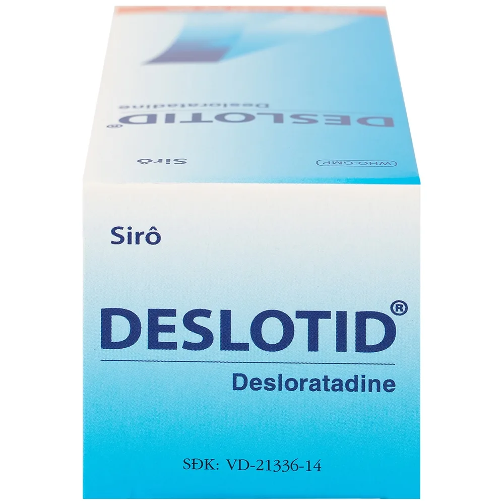 Hình ảnh Siro Deslotid OPV trị viêm mũi dị ứng, phản ứng dị ứng da (60ml)