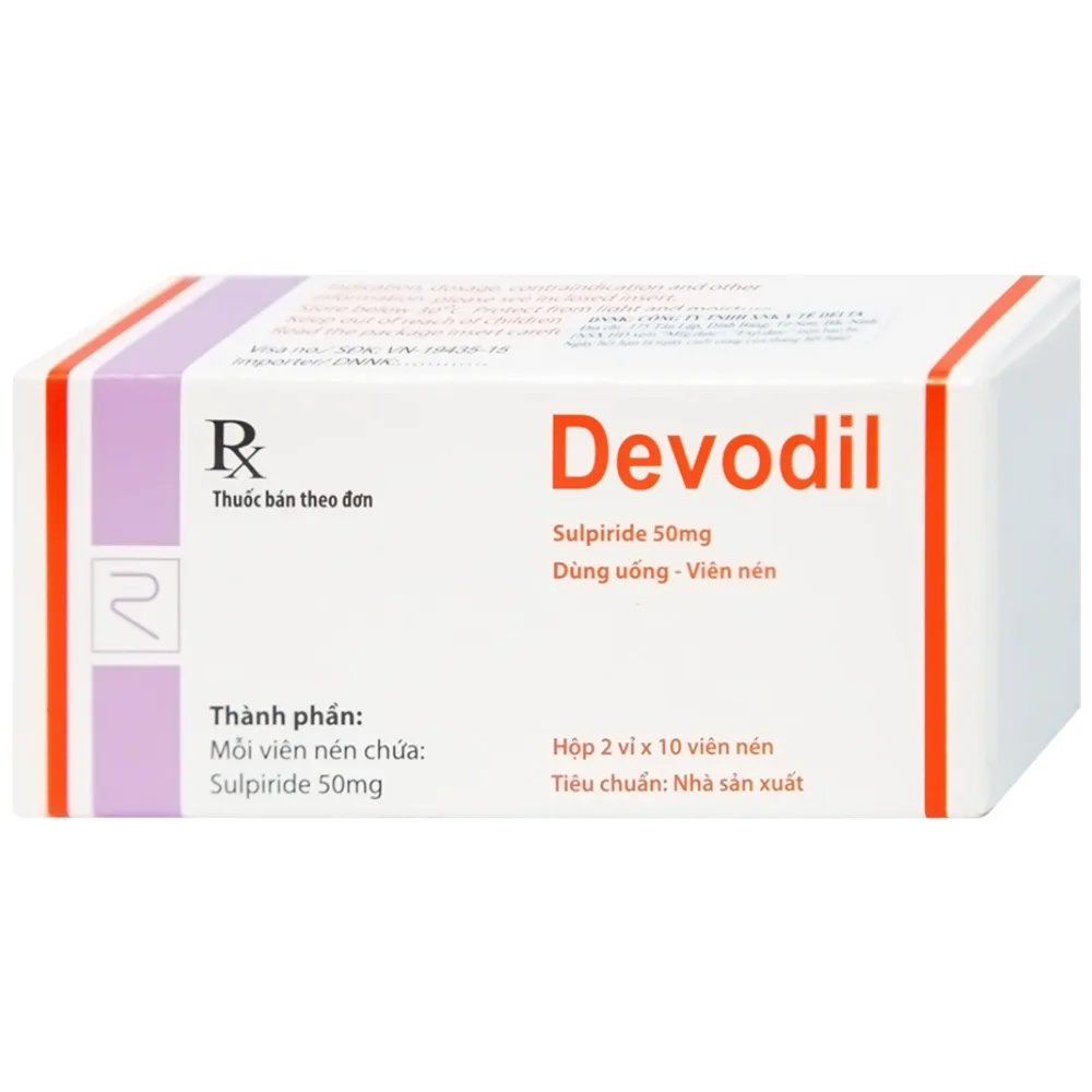 Hình ảnh Thuốc Devodil Remedica điều trị ngắn hạn chứng lo âu, rối loạn hành vi nghiêm trọng (2 vỉ x 10 viên)