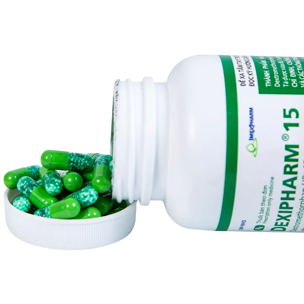 Hình ảnh Thuốc Dexipharm 15 Imexpharm điều trị triệu chứng ho (200 viên)