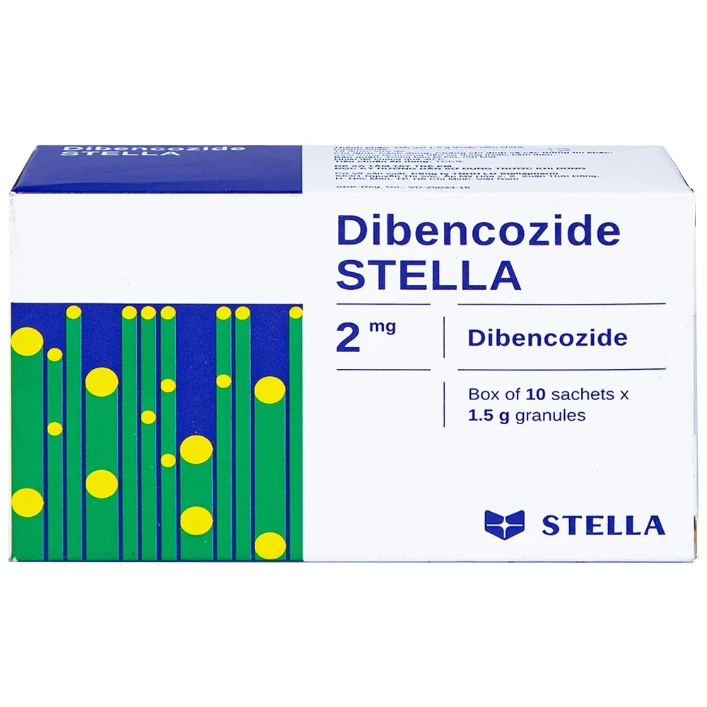 Hình ảnh Thuốc cốm Dibencozide Stella 2mg điều trị hỗ trợ chán ăn, suy dinh dưỡng, chậm lớn (10 gói x 1.5g)