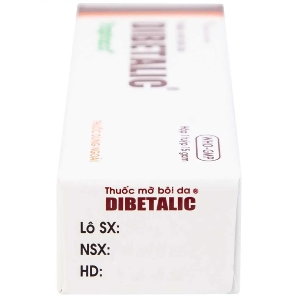 Hình ảnh Thuốc Dibetalic Traphaco điều trị các bệnh ngoài da (15g)