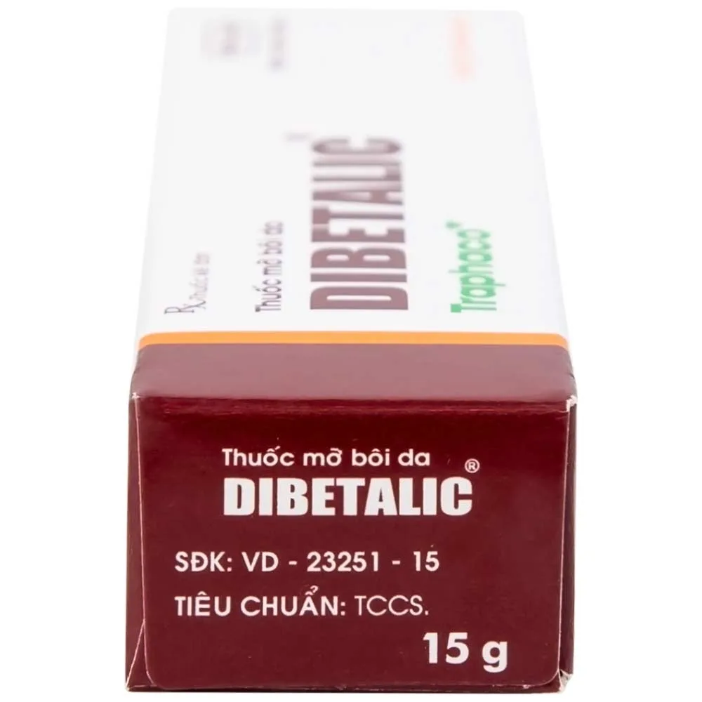 Hình ảnh Thuốc Dibetalic Traphaco điều trị các bệnh ngoài da (15g)