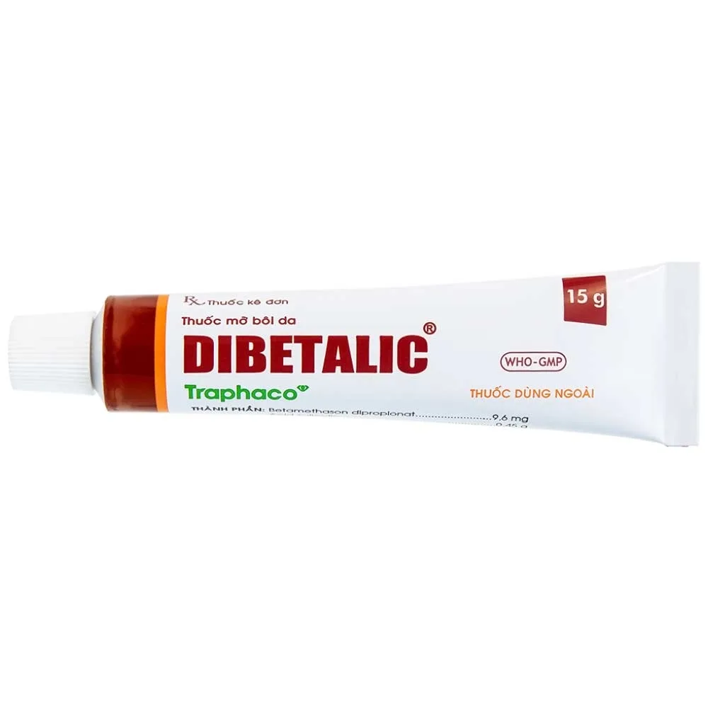 Hình ảnh Thuốc Dibetalic Traphaco điều trị các bệnh ngoài da (15g)