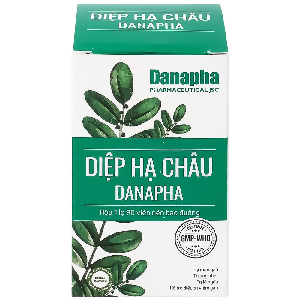 Hình ảnh Thuốc Diệp Hạ Châu Danapha tăng cường chức năng gan (90 viên)