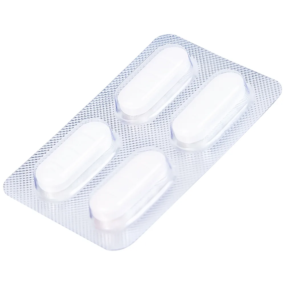 Hình ảnh Thuốc Distocide Shinpoong Daewoo điều trị sán máng, sán lá gan nhỏ (1 vỉ x 4 viên)