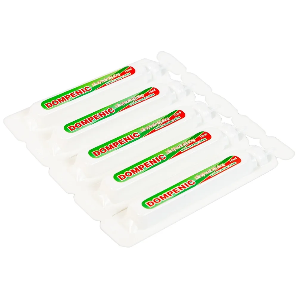 Hình ảnh Hỗn dịch uống Dompenic 10mg/10ml điều trị chứng nôn, buồn nôn (20 ống x 10ml)