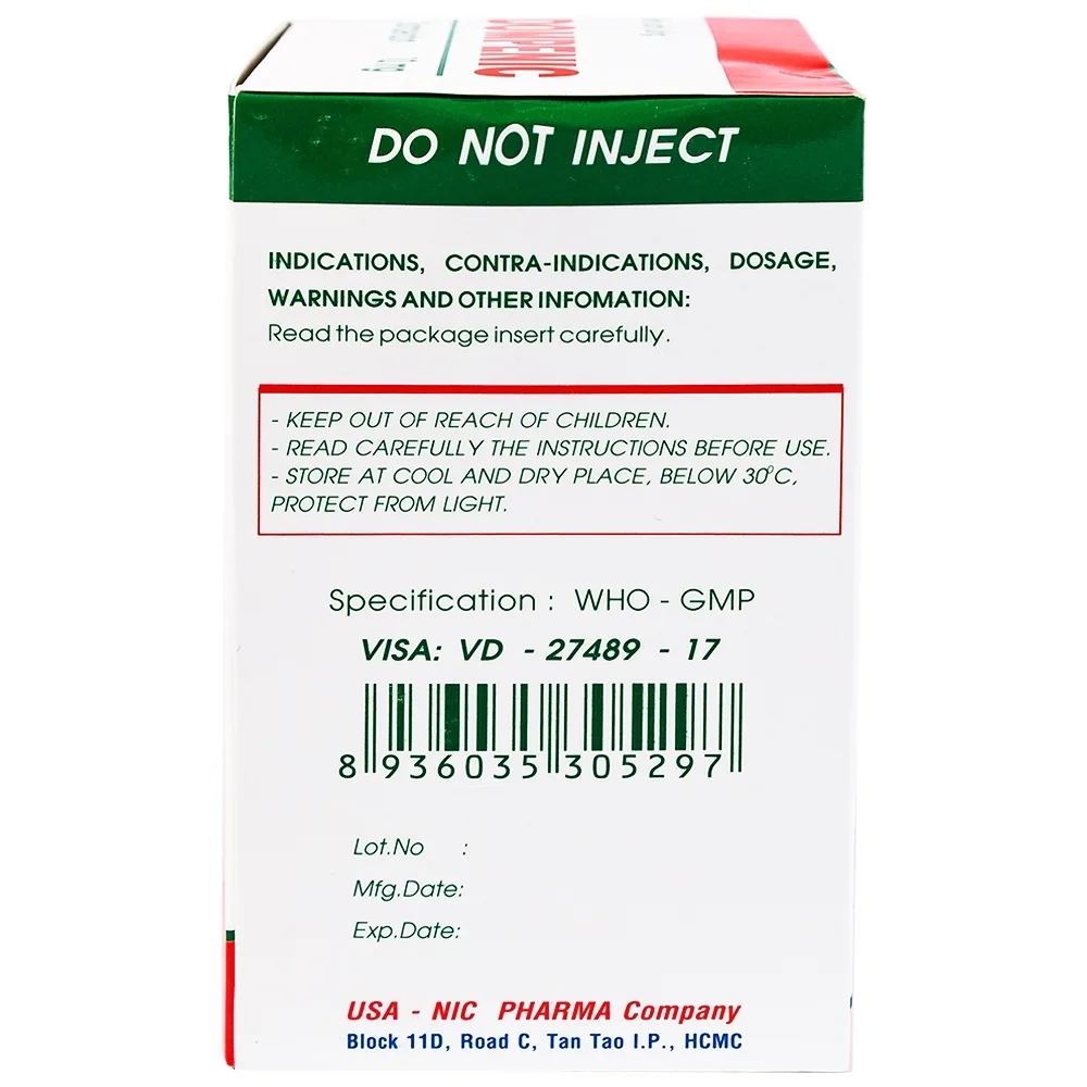 Hình ảnh Hỗn dịch uống Dompenic 10mg/10ml điều trị chứng nôn, buồn nôn (20 ống x 10ml)