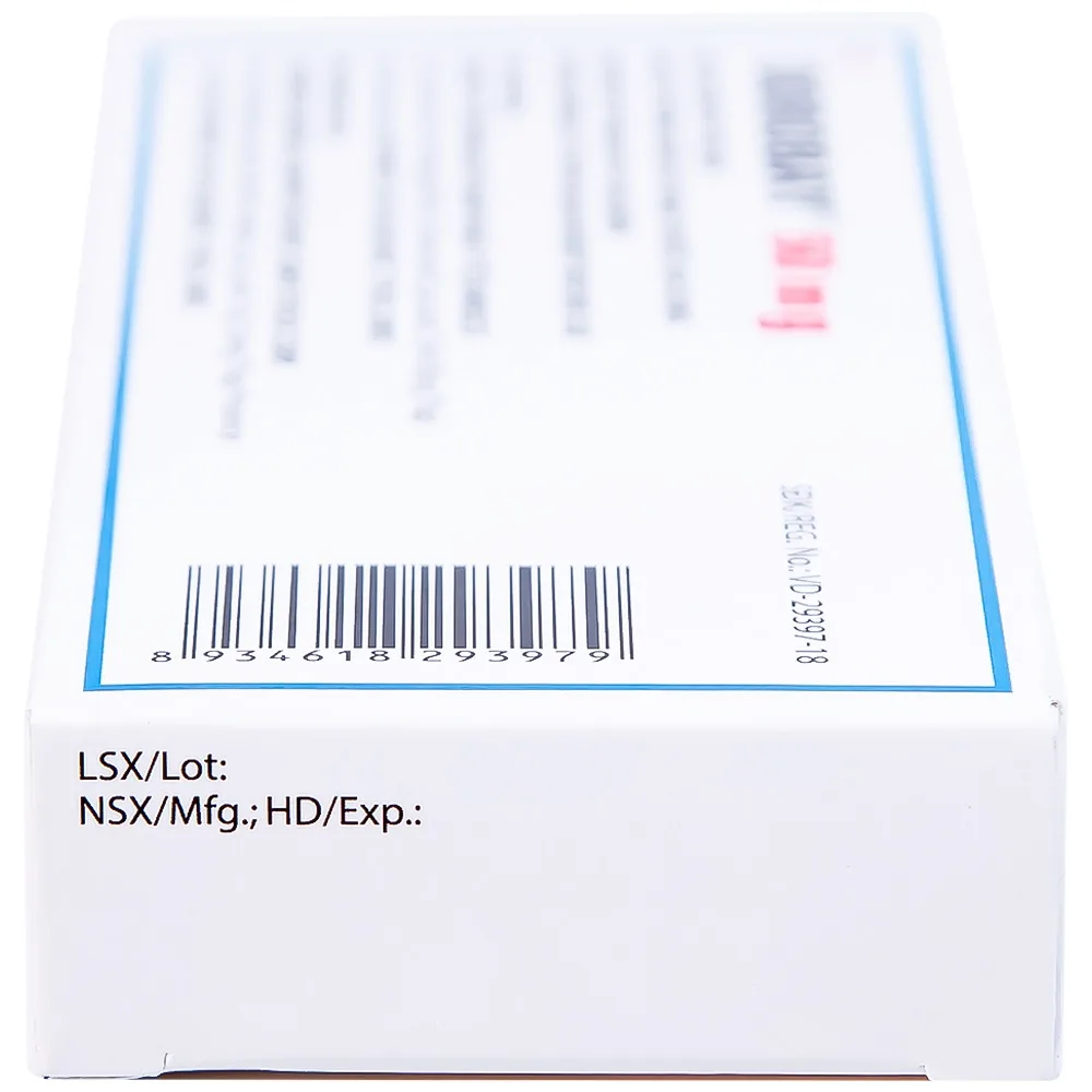 Hình ảnh Thuốc Dorobay 50mg Domesco điều trị đái tháo đường típ 2 (3 vỉ x 10 viên)