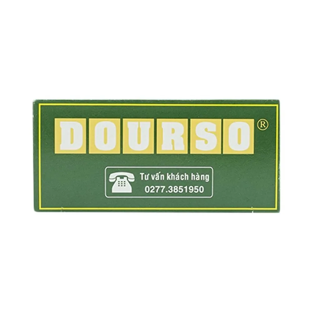 Hình ảnh Thuốc Dourso 200mg Domesco điều trị sỏi túi mật cholesterol (3 vỉ x 10 viên)