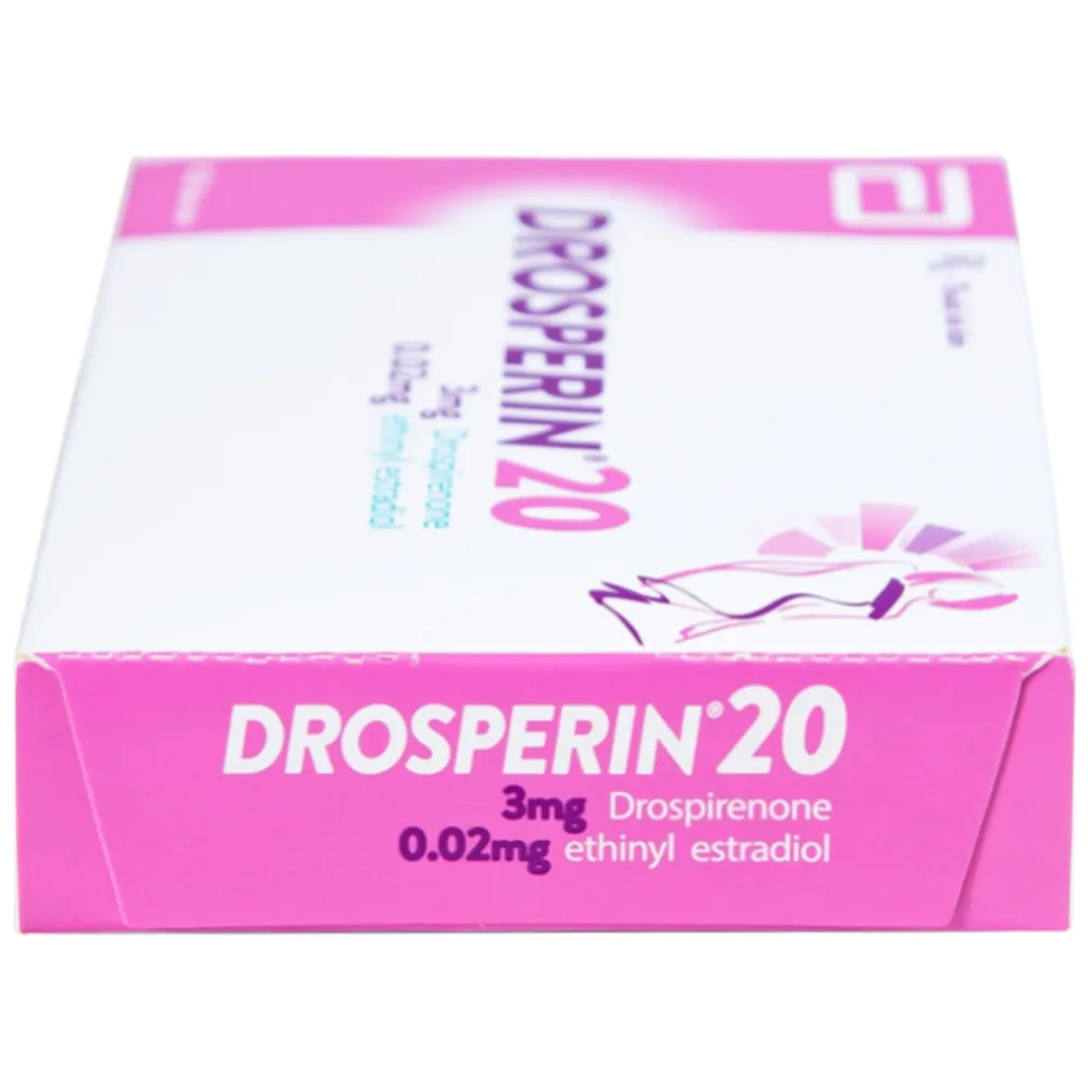 Hình ảnh Thuốc tránh thai hằng ngày Drosperin 20 Abbott (1 vỉ x 28 viên)