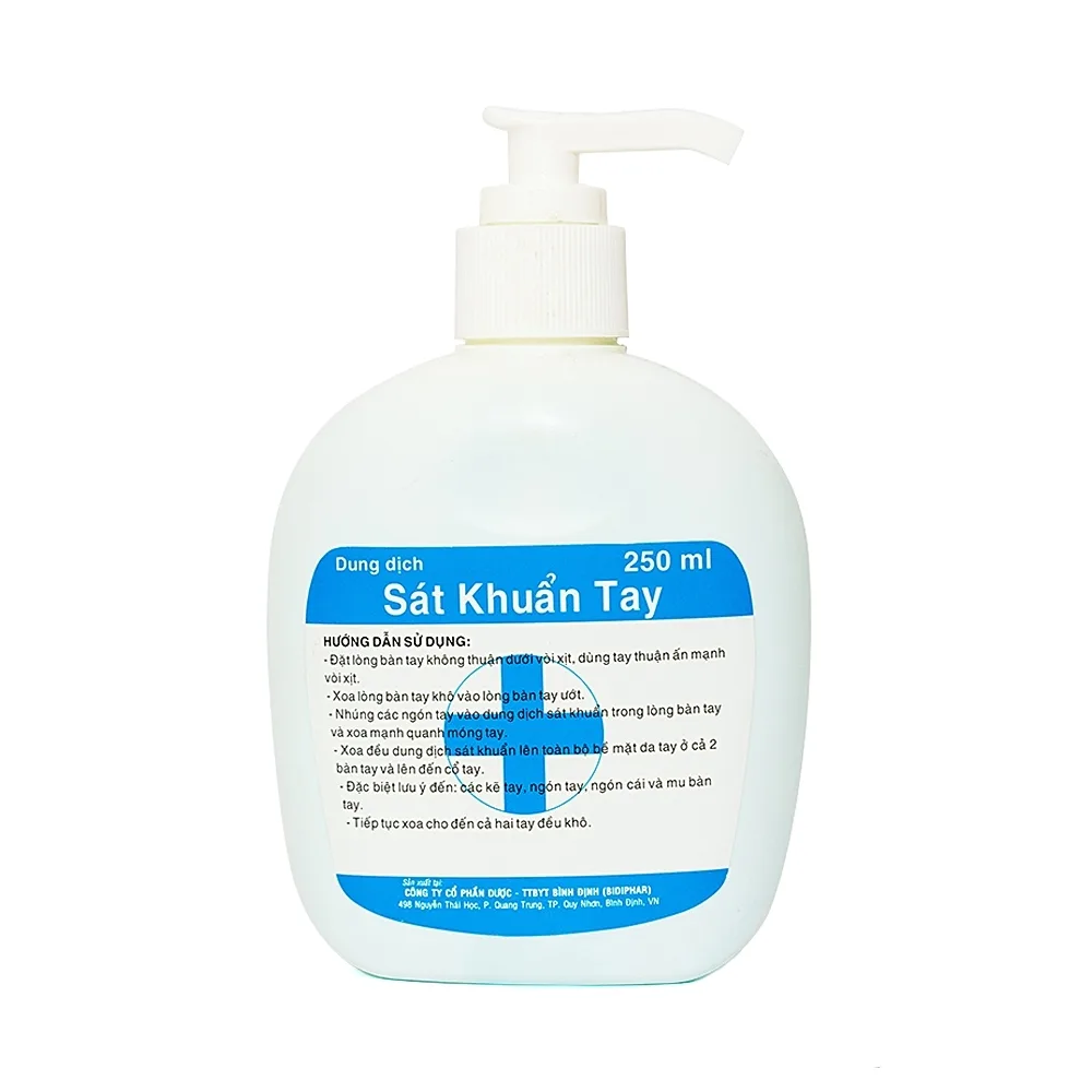 Hình ảnh Dung dịch sát khuẩn tay Bidiphar (250ml)