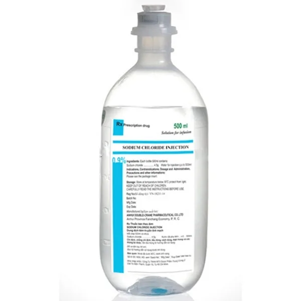 Hình ảnh Dịch truyền Sodium Chloride Injection bổ sung natri clorid và chất điện giải (500ml)
