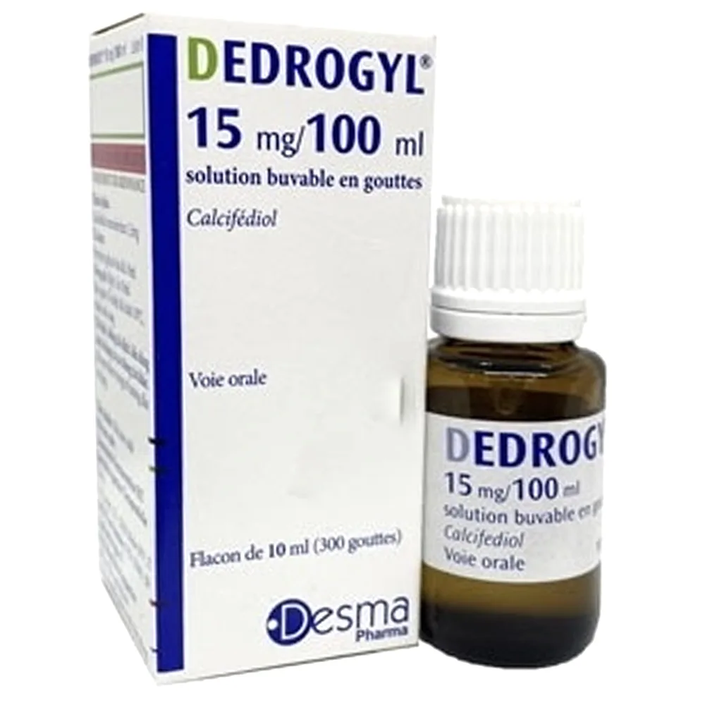Hình ảnh Dung dịch uống Dedrogyl Desma Pharma 10ml phòng ngừa và điều trị còi xương