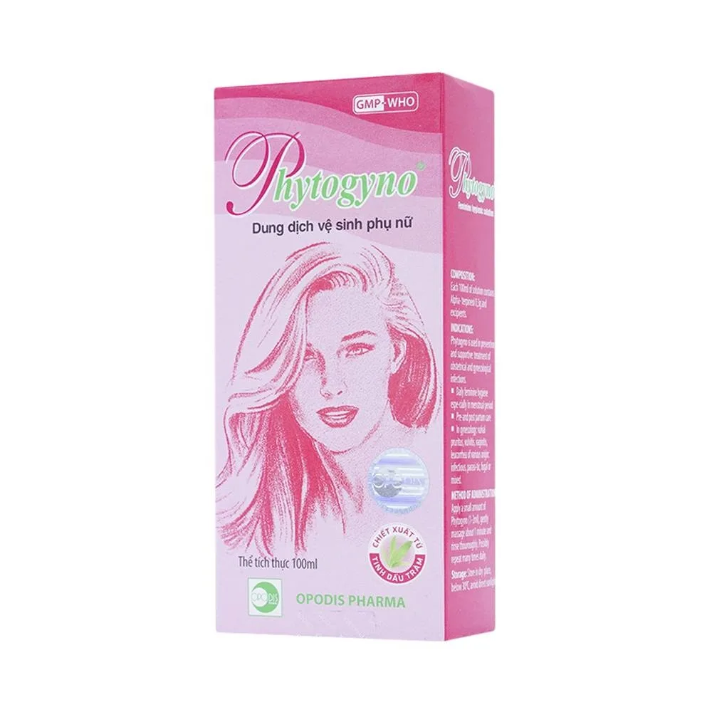Hình ảnh Dung dịch vệ sinh phụ nữ Phytogyno Opodis Pharma điều trị viêm nhiễm đường sinh dục (100ml)
