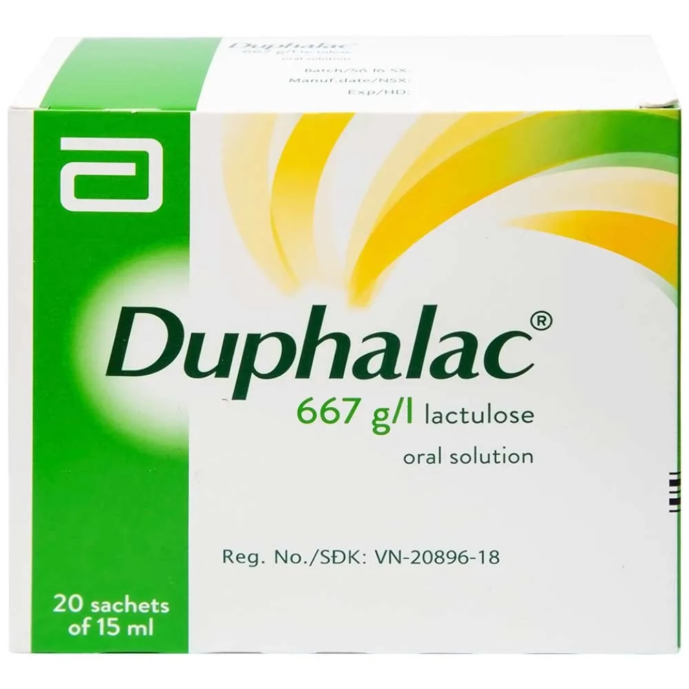 Hình ảnh Duphalac (Lactulose) điều trị táo bón hiệu quả và tăng cường lợi khuẩn ruột (20 gói x 15ml)