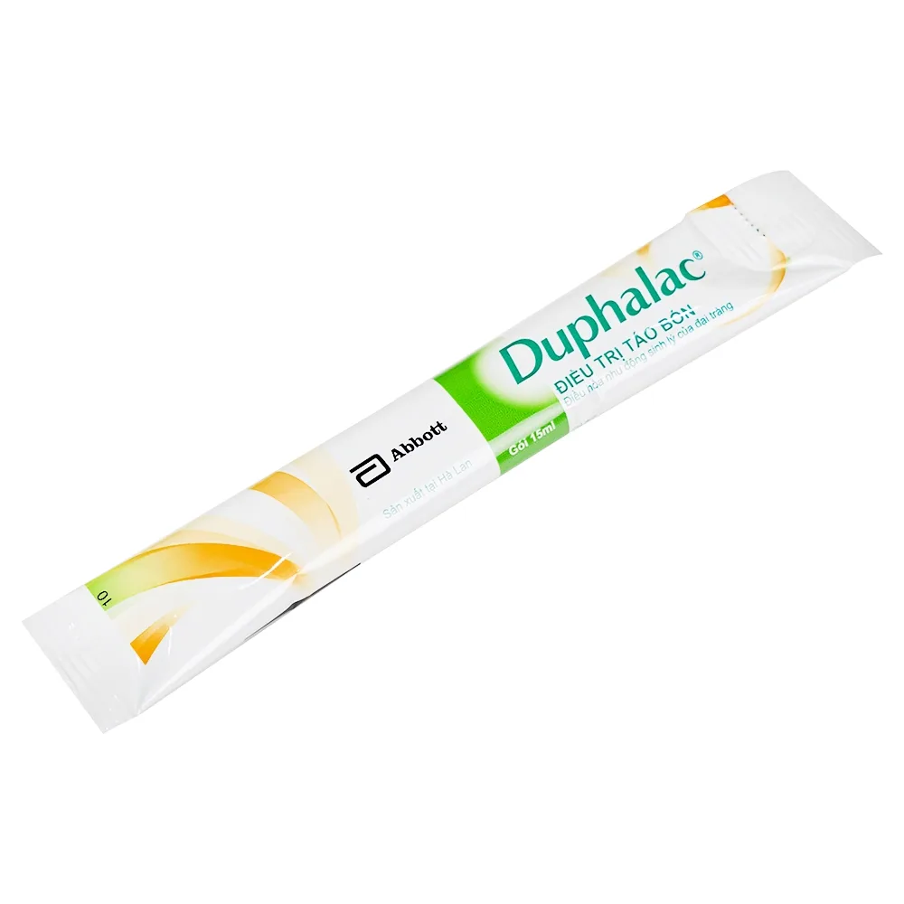 Hình ảnh Thuốc Duphalac Abbott điều trị táo bón, điều hòa nhu động sinh lý của đại tràng (20 gói x 15ml)