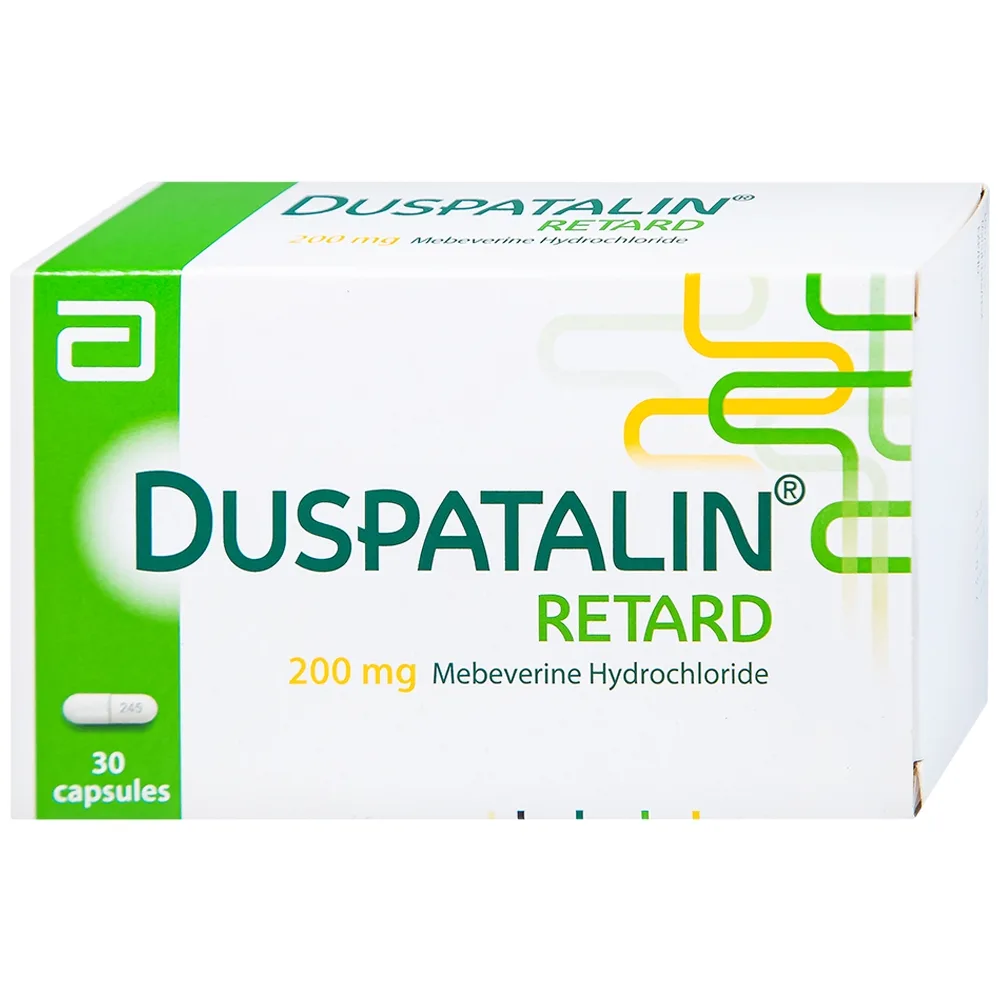 Hình ảnh Thuốc Duspatalin Retard Abbott điều trị đau do rối loạn chức năng tiêu hóa và đường mật (30 viên)