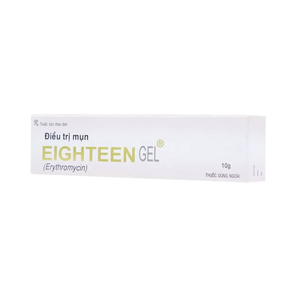 Hình ảnh Gel Eighteen Phil điều trị tại chỗ mụn trứng cá (10g)