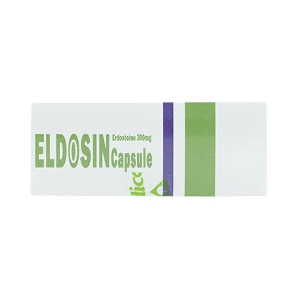 Hình ảnh Thuốc Eldosin Capsule Arlico loãng đờm trong bệnh hô hấp cấp và mạn tính (3 vỉ x 10 viên)