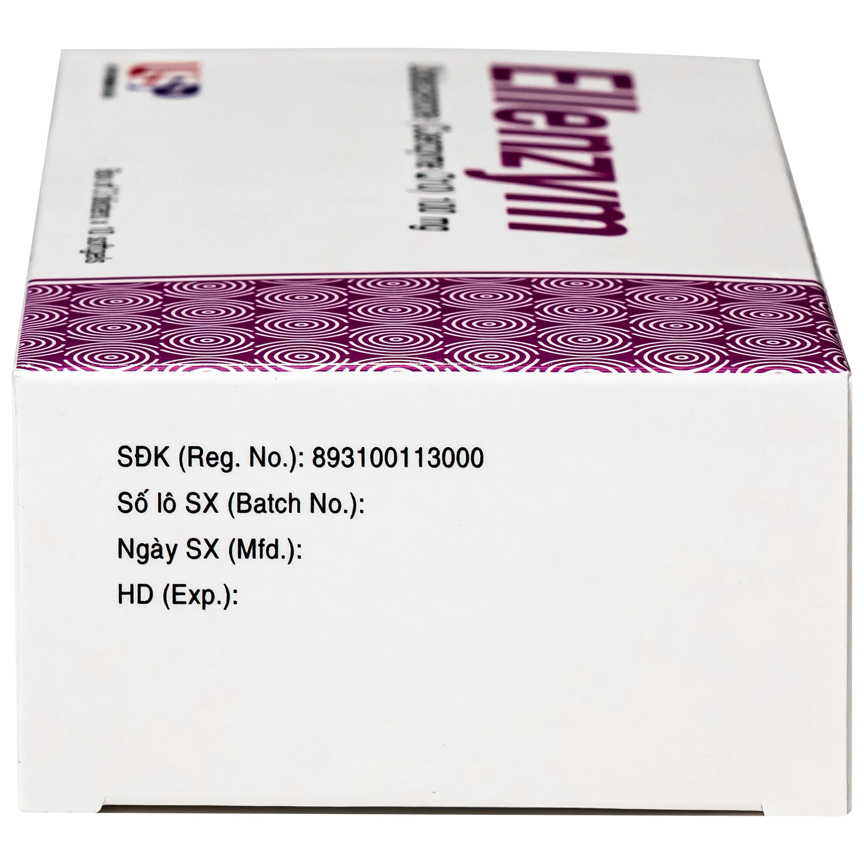 Hình ảnh Thuốc Ellenzym 100mg USP hỗ trợ làm giảm các triệu chứng suy tim mạn tính (3 vỉ x 10 viên)